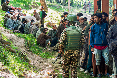 LS Polls: 6th Phase Voting in Kulgam